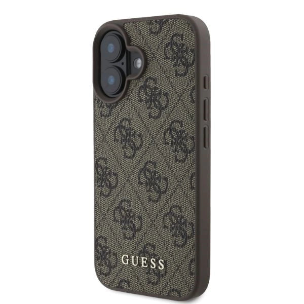Guess 4G Classic iPhone 16 Case - Brunt