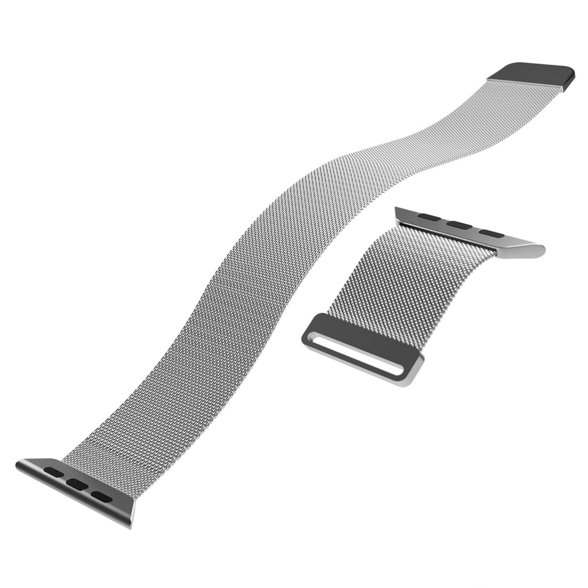 Puro Milanese rustfrit stål Apple Watch Band 38/40/41mm - Sølv