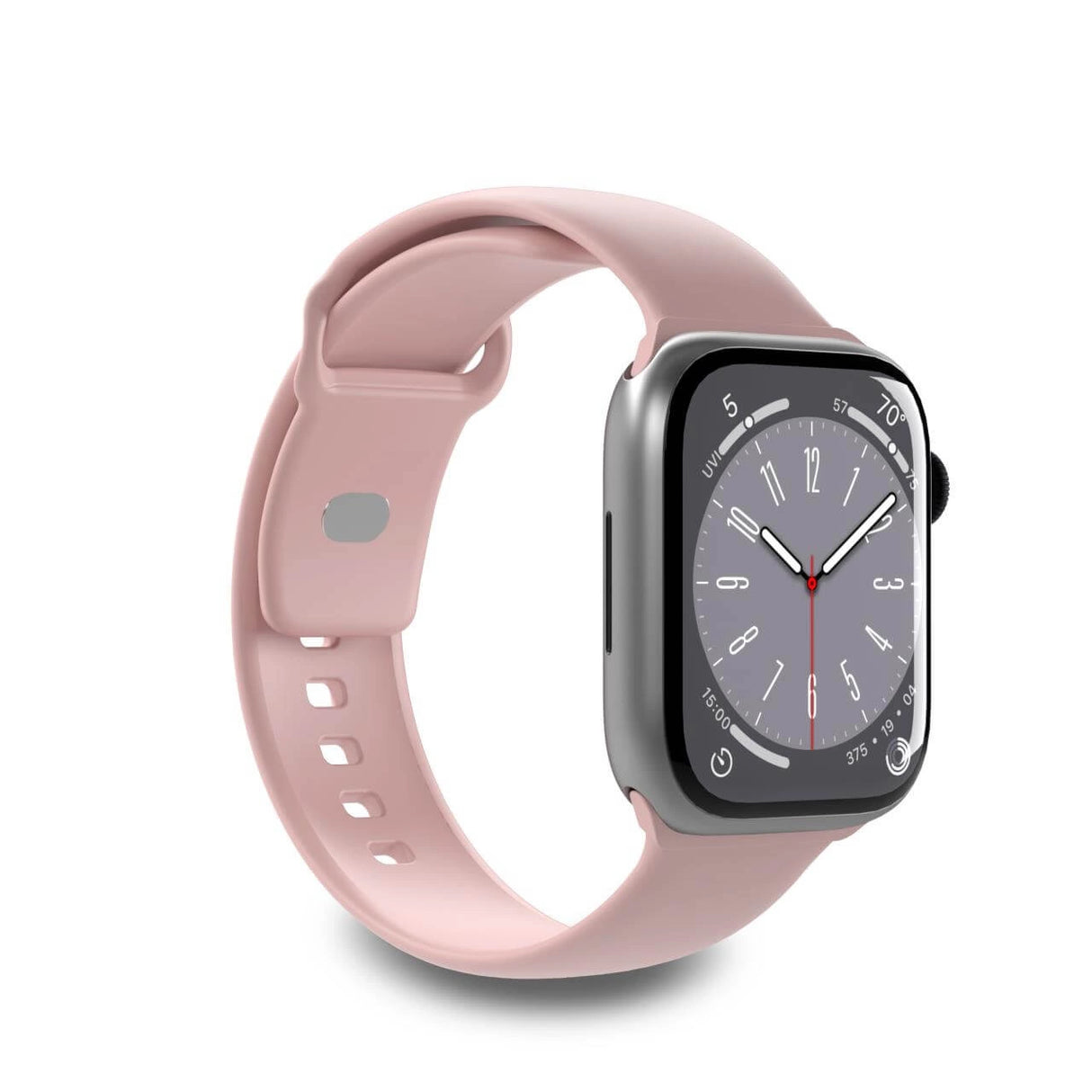 Puro Icon Silicone Strap til Apple Watch 38 / 40 / 41 mm - Pink (2 st.)