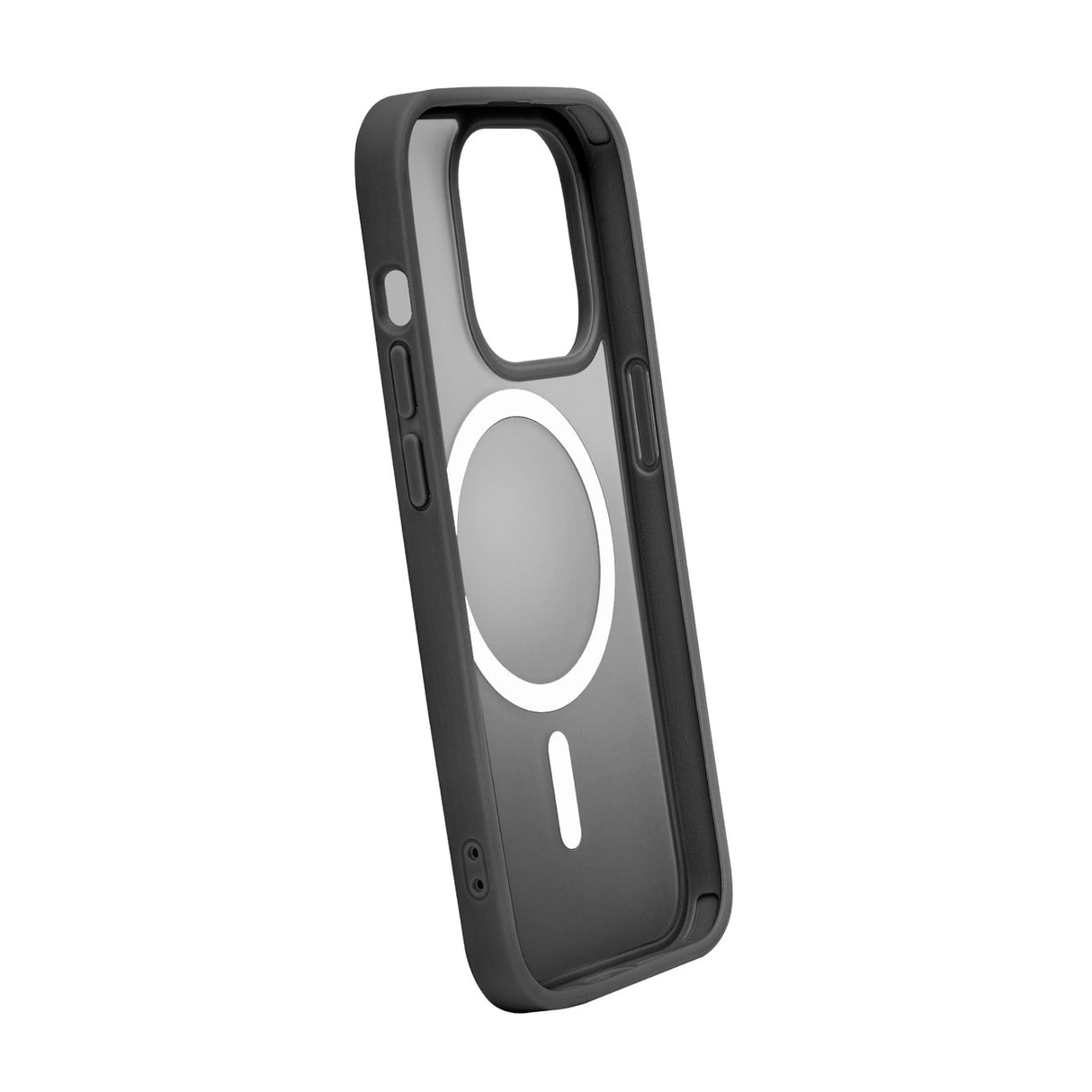 Puro Gradient MagSafe Silicone Case til iPhone 15 Pro Max - sort