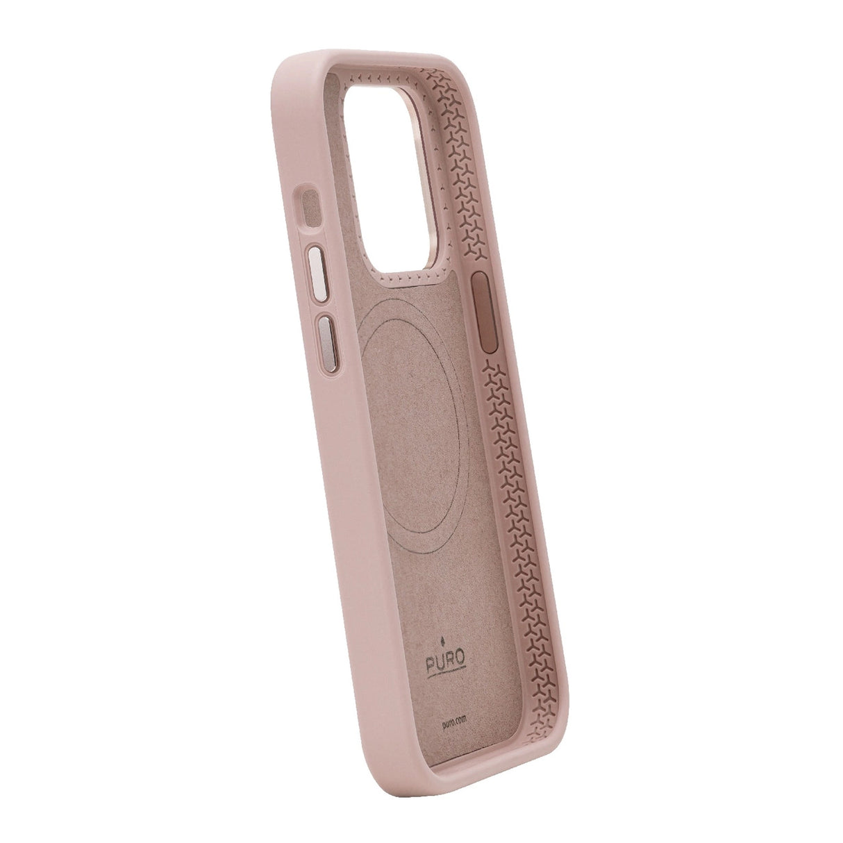 Puro Icon Mag Pro MagSafe Silicone Case til iPhone 15 Pro - Pink