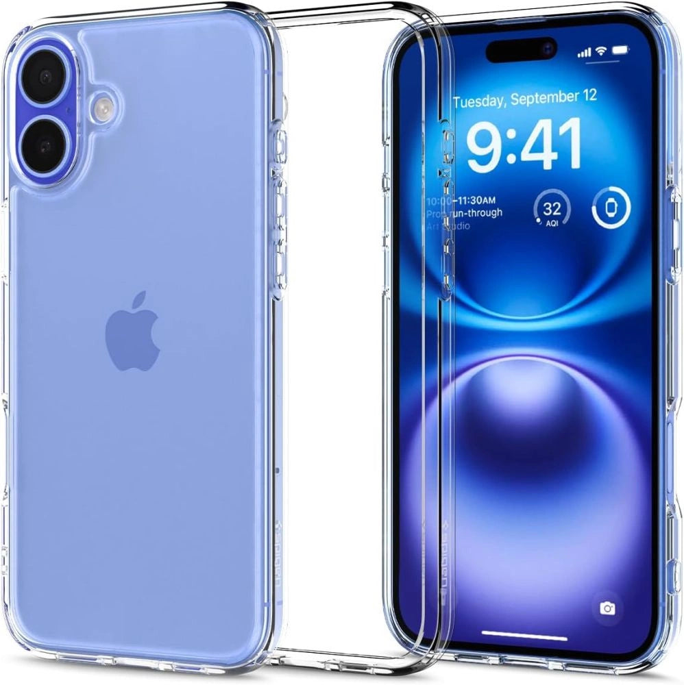 Spigen Ultra Hybrid iPhone 16 Case - klar