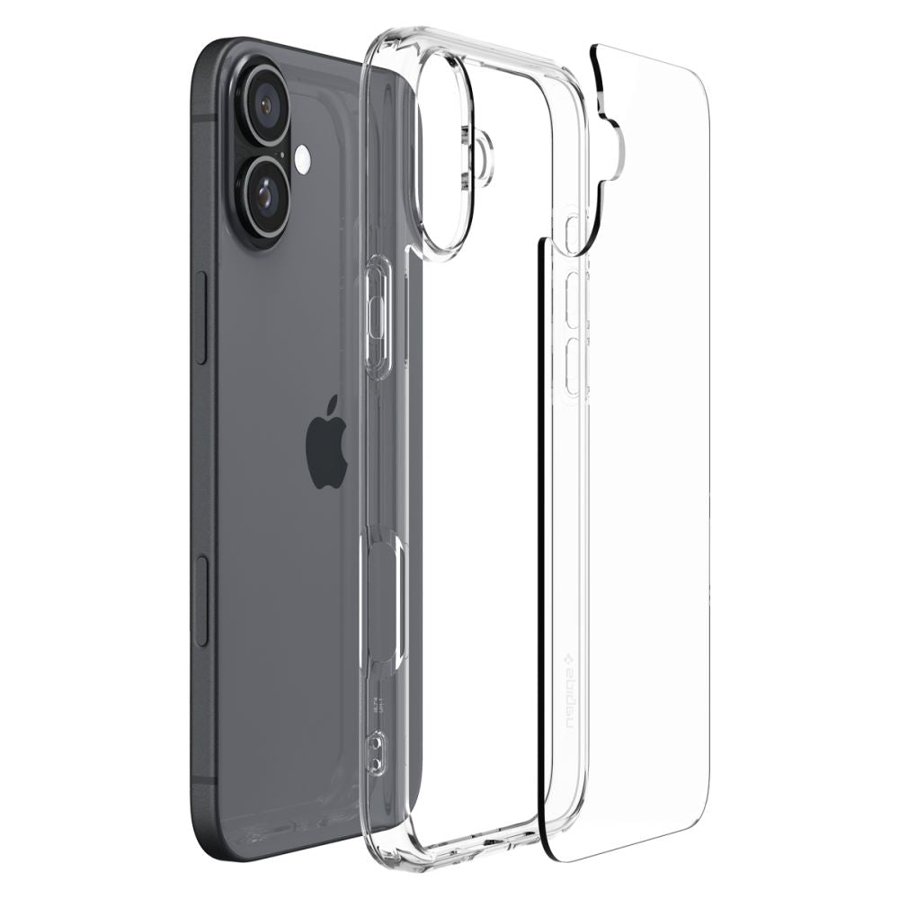Spigen Ultra Hybrid iPhone 16 Case - klar