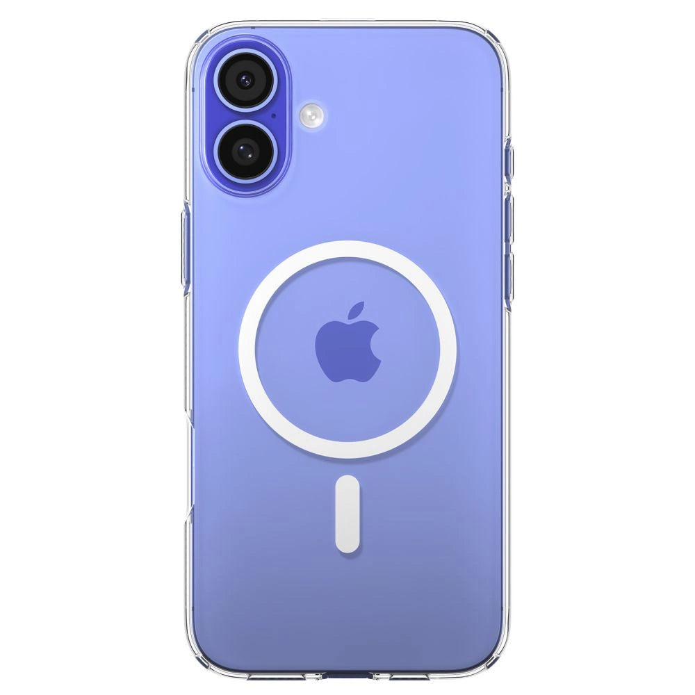 Spigen Liquid Crystal Mag Case med MagSafe til iPhone 16 - klar