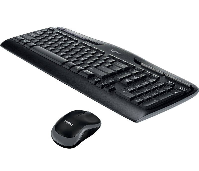 Logitech MK330 tastatur Mus inkluderet Kontor RF trådløst QWERTY Nordisk