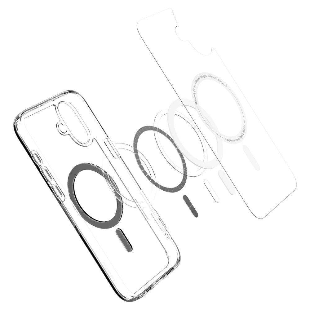 Spigen Ultra Hybrid Mag Case med MagSafe til iPhone 16 Plus - sort