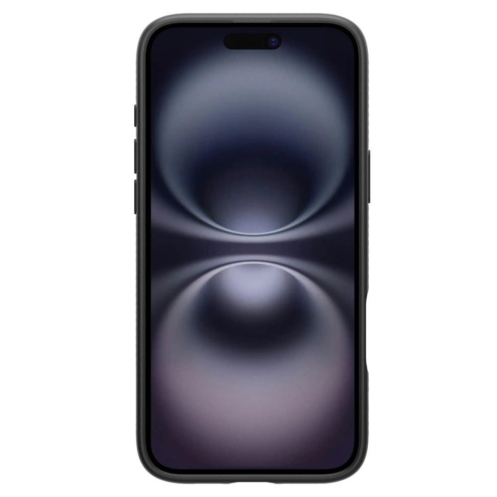 Spigen Liquid Air Case til iPhone 16 Plus - sort