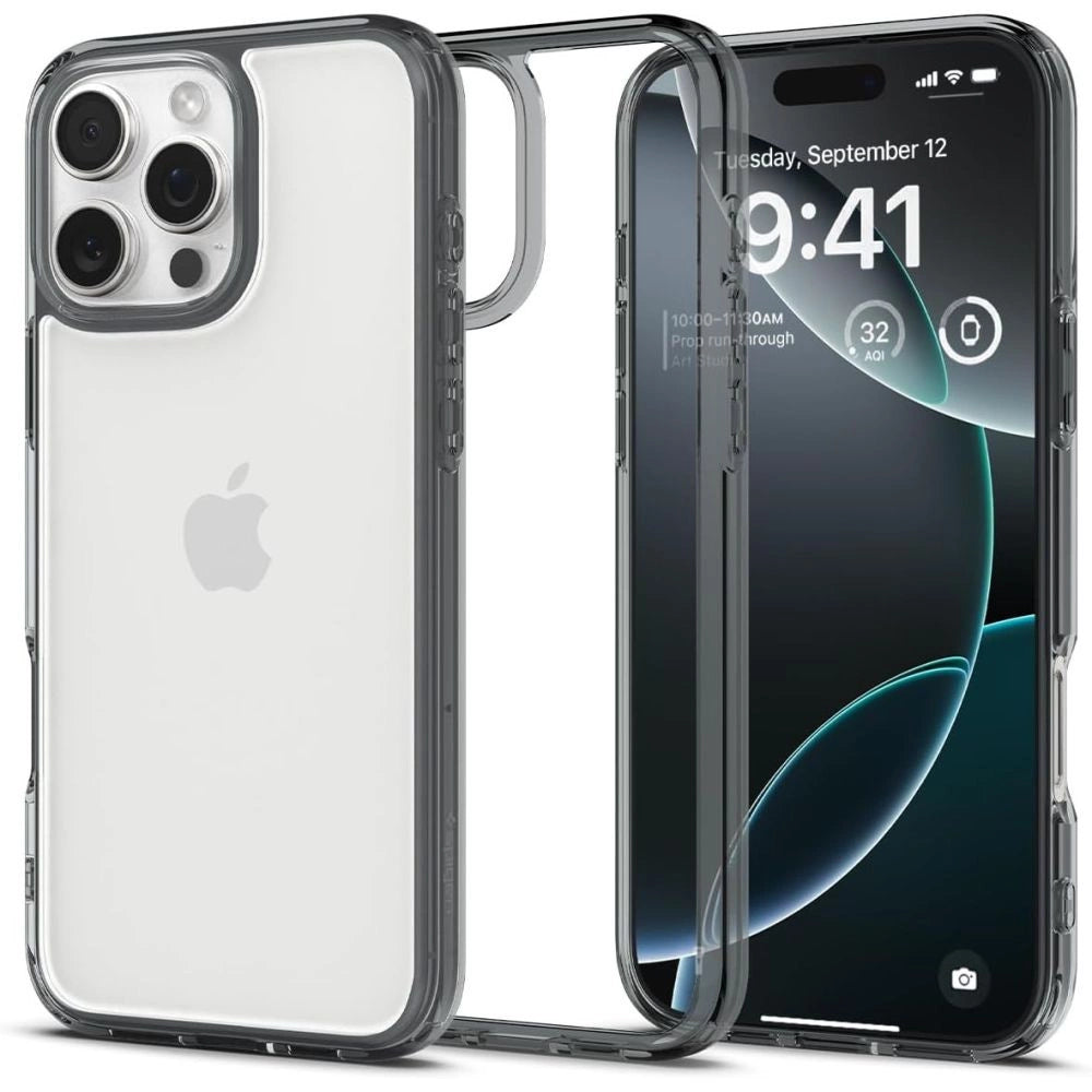 Spigen Ultra Hybrid Case til iPhone 16 Pro Max - klar