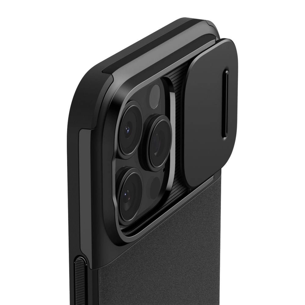 Spigen Optik Armor Mag Case med MagSafe til iPhone 16 Pro Max - sort