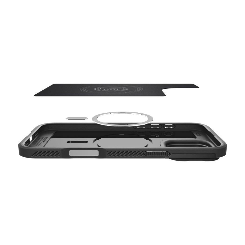 Spigen Optik Armor Mag Case med MagSafe til iPhone 16 Pro Max - sort
