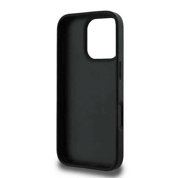 Guess 4G Big Logo Case for iPhone 16 Pro - Black