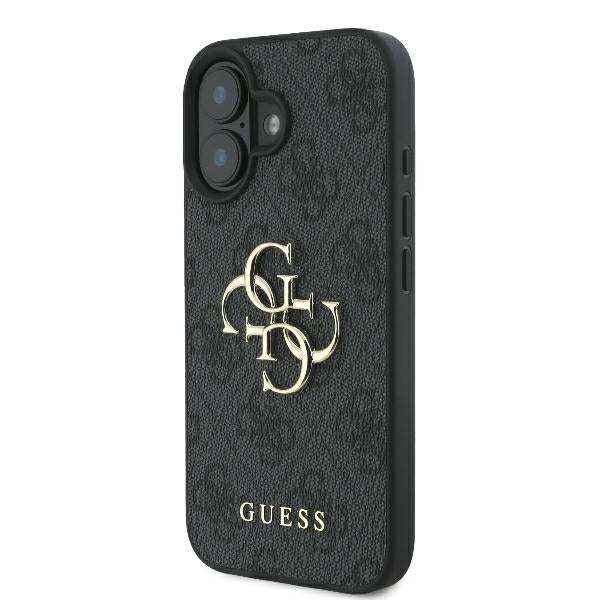 Guess 4G Big Logo Case til iPhone 16 - sort