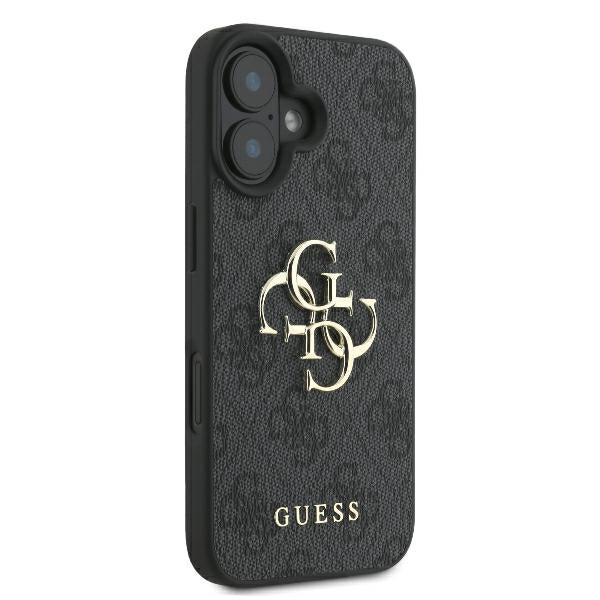 Guess 4G Big Logo Case til iPhone 16 - sort