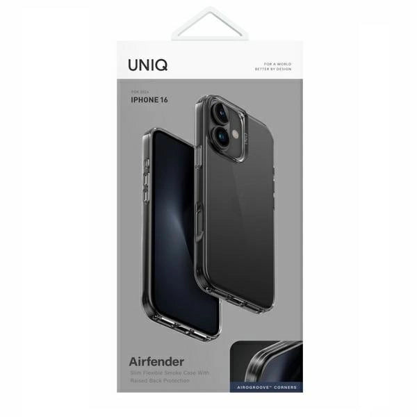 Uniq Air Fender iPhone 16 Case - Grå