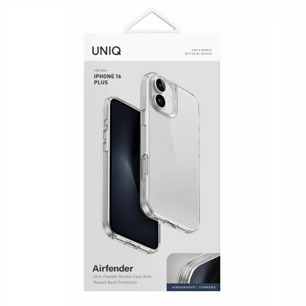 Uniq Air Fender Case til iPhone 16 Plus - Klar
