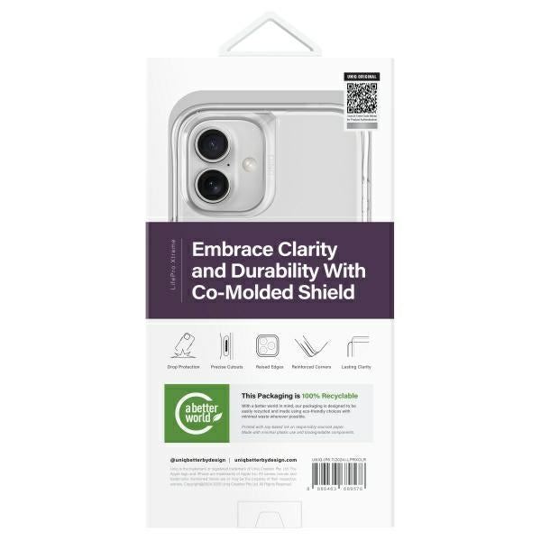Uniq LifePro Xtreme Case til iPhone 16 Plus - klar