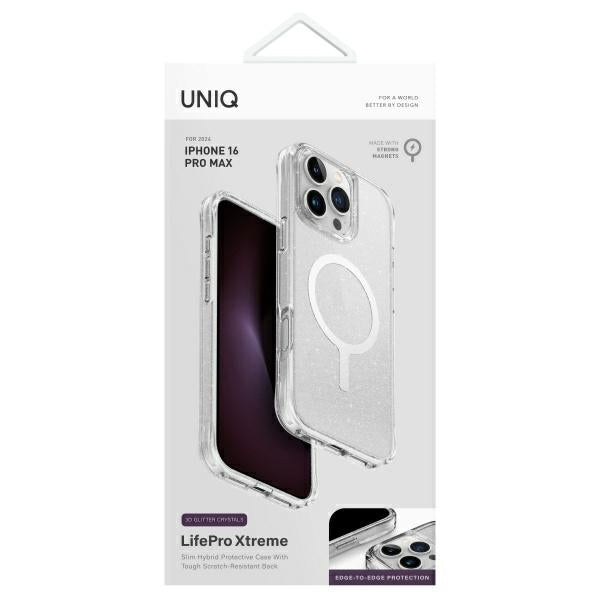 Uniq LifePro Xtreme Magclick opladningsfoder til iPhone 16 Pro Max - klar