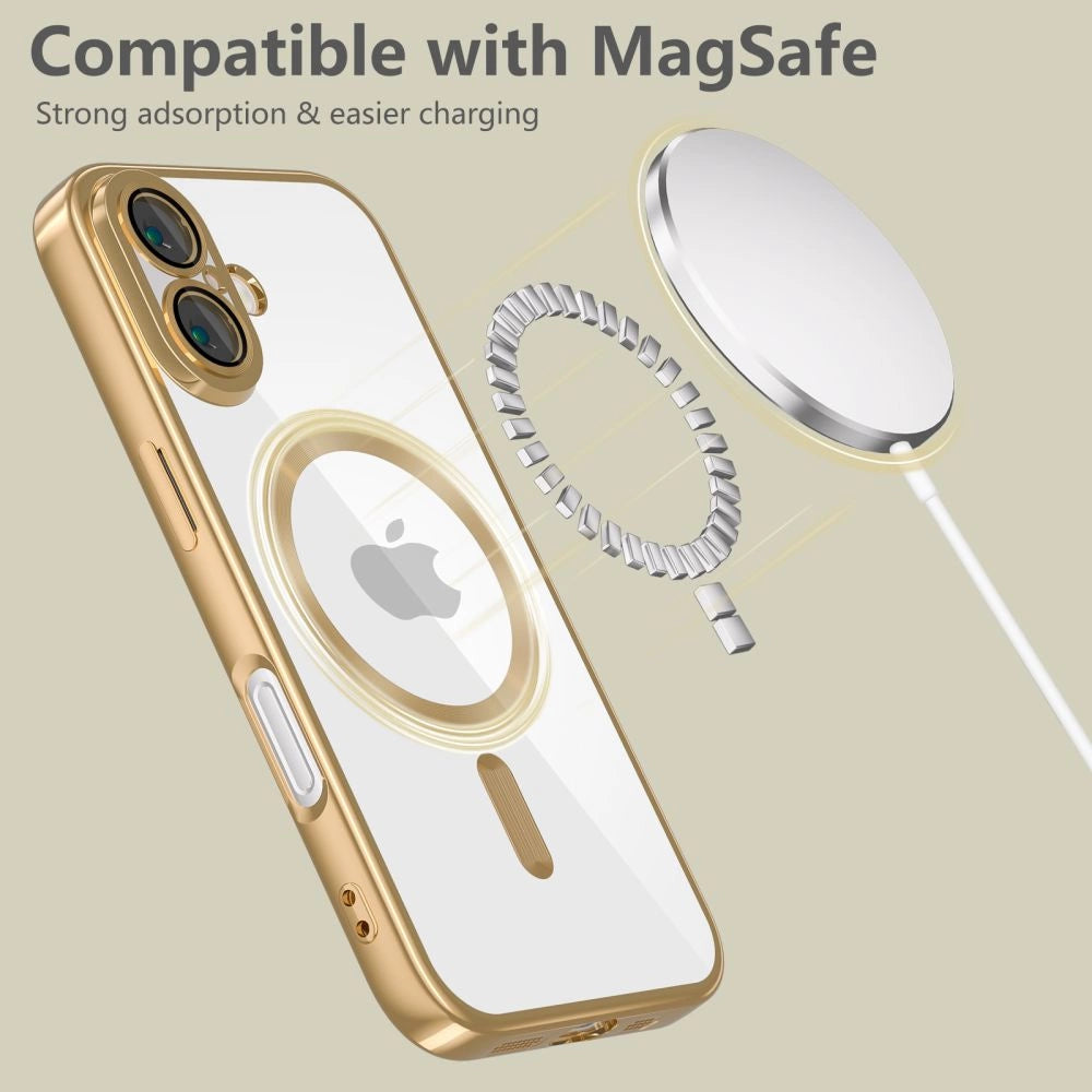 Tech-Protect MagFlex MagSafe iPhone 16 Case - guld