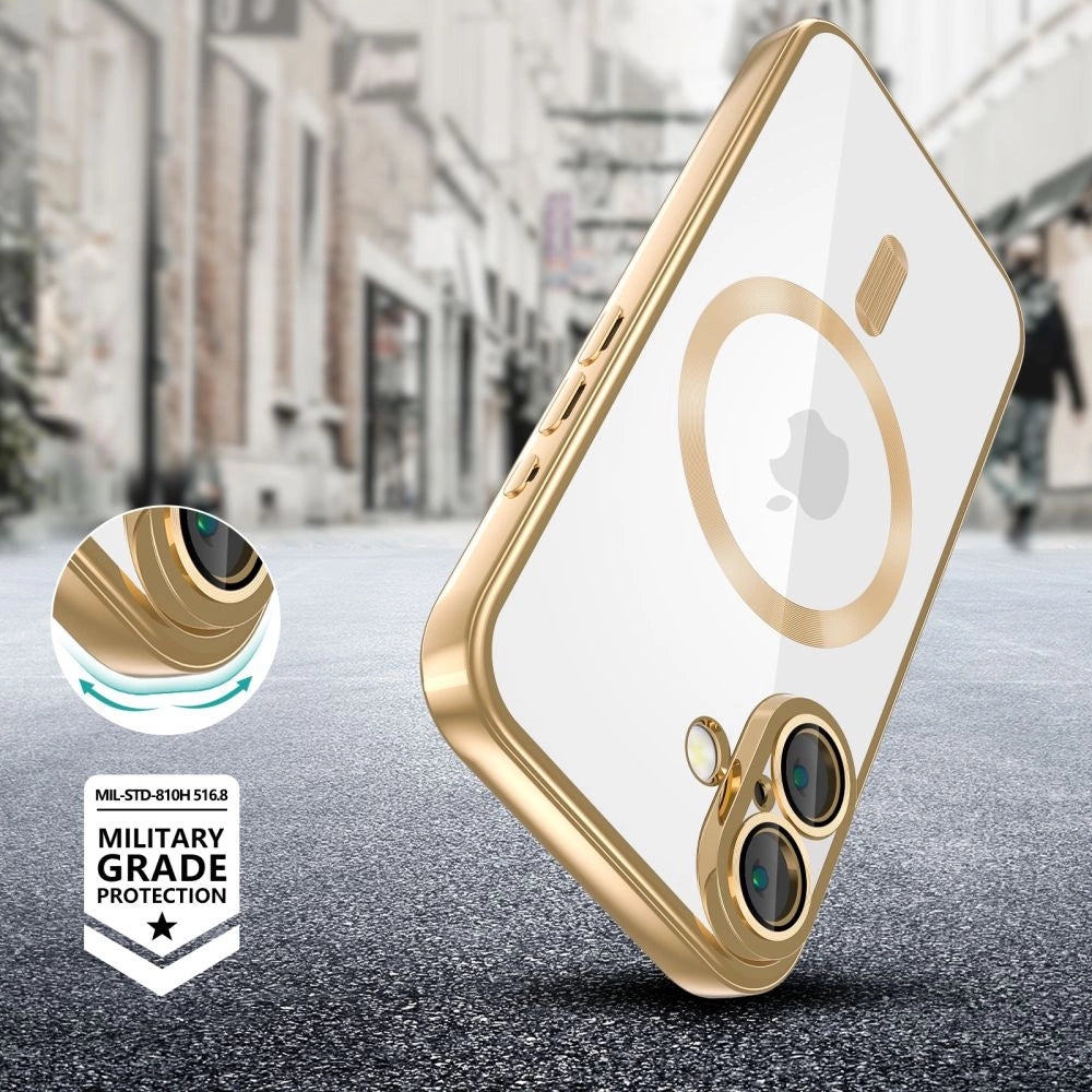 Tech-Protect MagFlex MagSafe iPhone 16 Case - guld