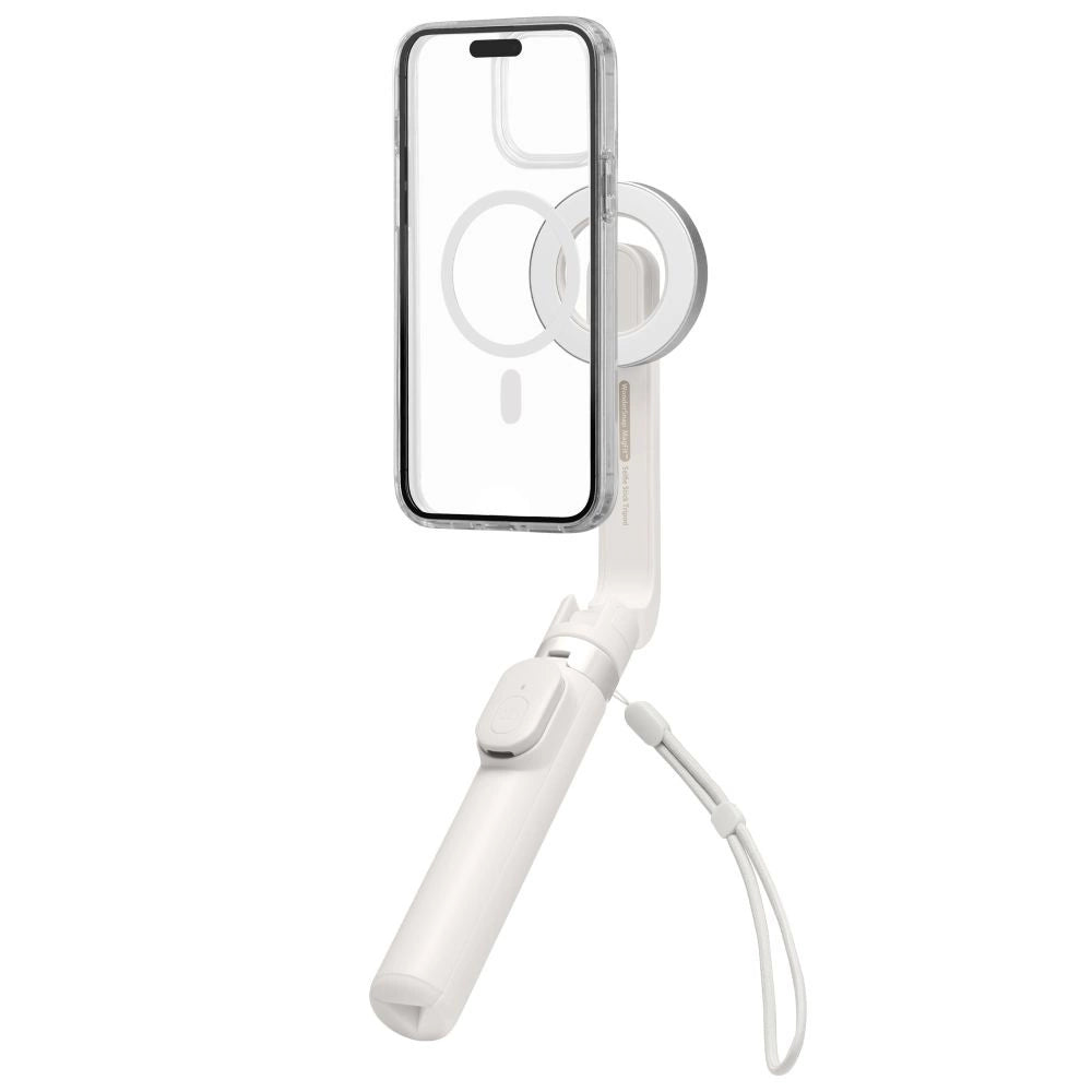Selfie stick Spigen S571W MagSafe Bluetooth med stativ - beige