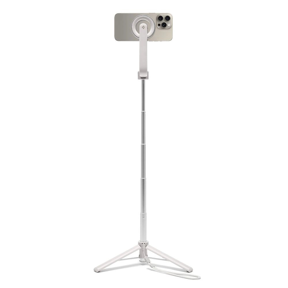 Selfie stick Spigen S571W MagSafe Bluetooth med stativ - beige