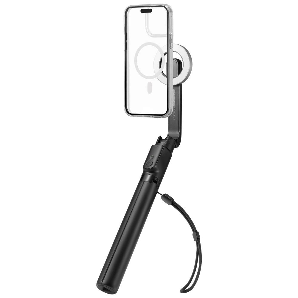 Selfie stick Spigen S580W MagSafe Bluetooth med stativ - sort
