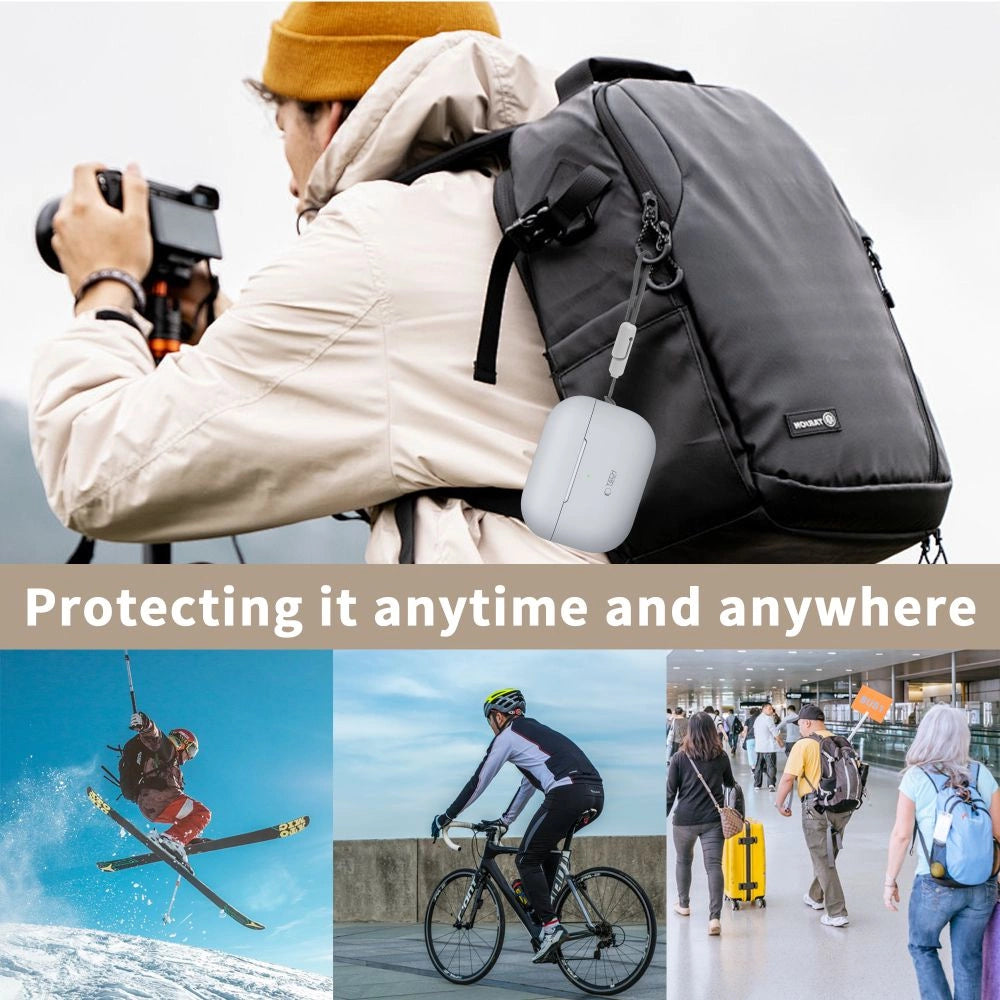 Tech-Protect Silicone Case til Apple AirPods Pro 1 / 2 - lilla