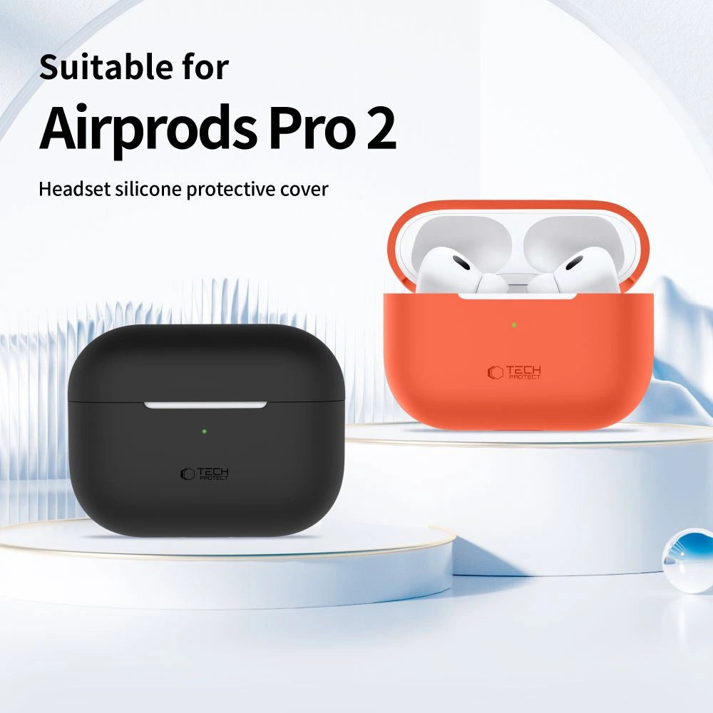 Tech-Protect Silicone Case til Apple AirPods Pro 1 / 2 - Orange