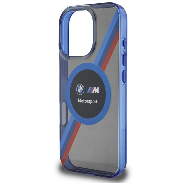 BMW Motosport IML Circle MagSafe Case til iPhone 16 Pro - sort