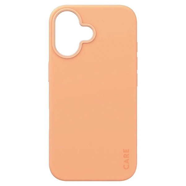 CARE af PanzerGlass Fashion Case iPhone 16 6.1" fersken/fersken MagSafe 1389