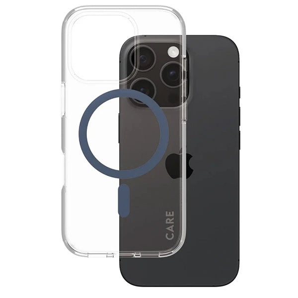 CARE af PanzerGlass Flagship Case iPhone 16 Pro 6.3" blå/blå MagSafe 1366
