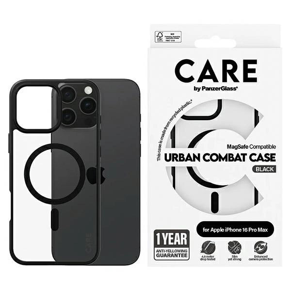 CARE af PanzerGlass Flagship Urban Case iPhone 16 Pro Max 6.9" MagSafe 1360