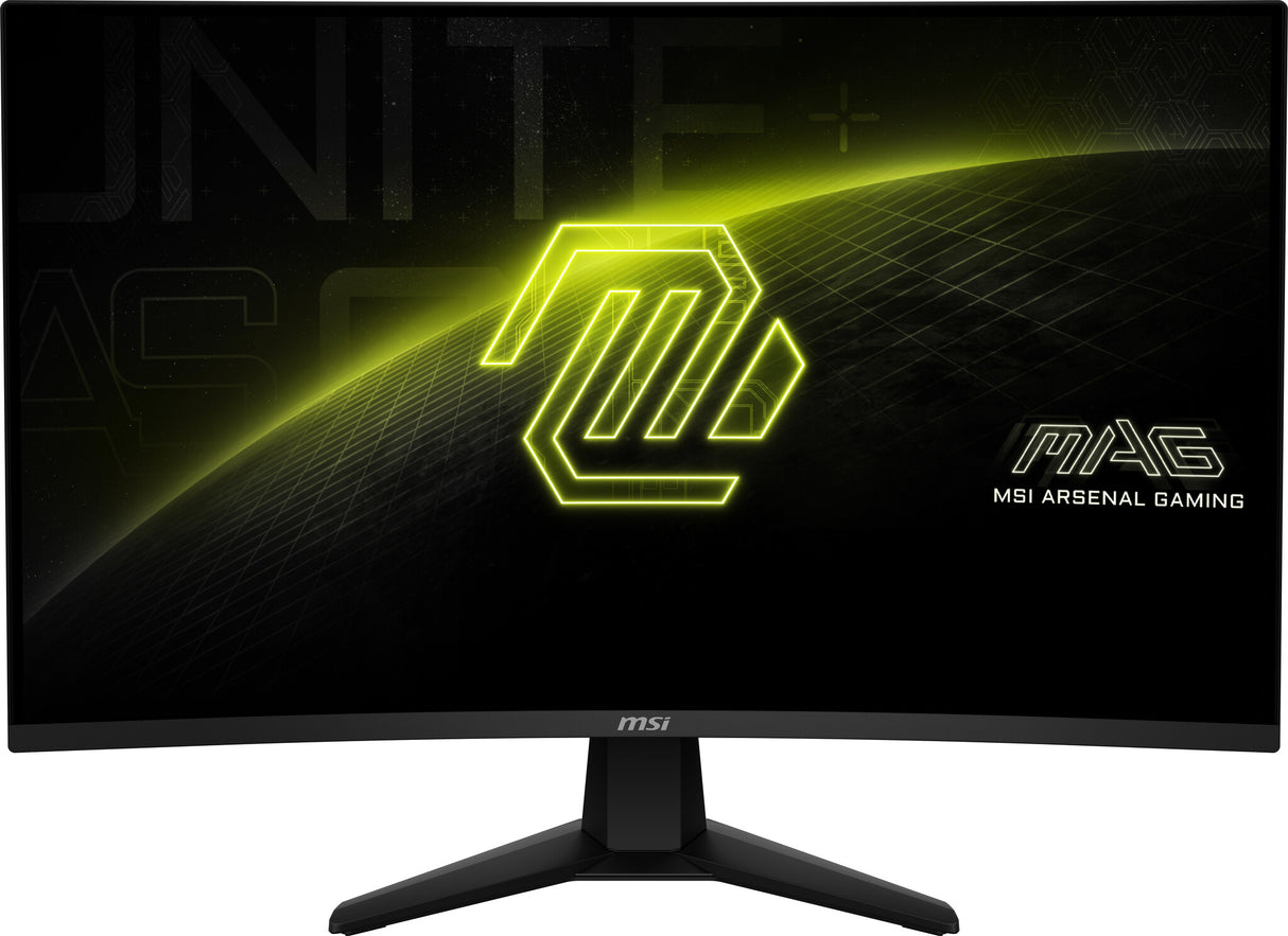 MSI MAG 32C6X computerskærm 80 cm (31.5") 1920 x 1080 pixel Fuld HD Sort