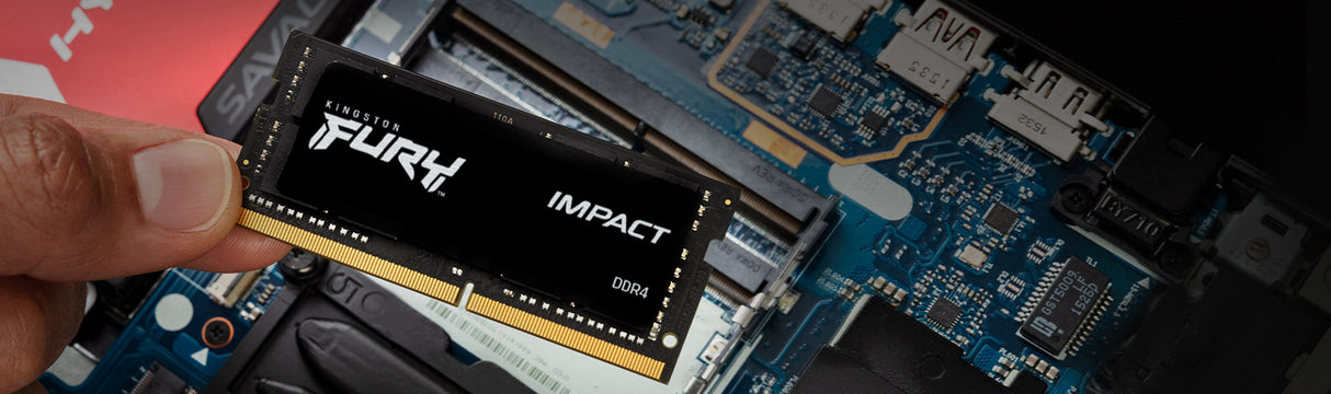 Kingston FURY Impact DDR4 16GB 3200MHz CL20 Ikke-ECC SO-DIMM 260-PIN