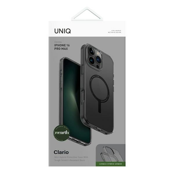 Uniq case Clario iPhone 16 Pro Max 6.9" Magclick opladning røg