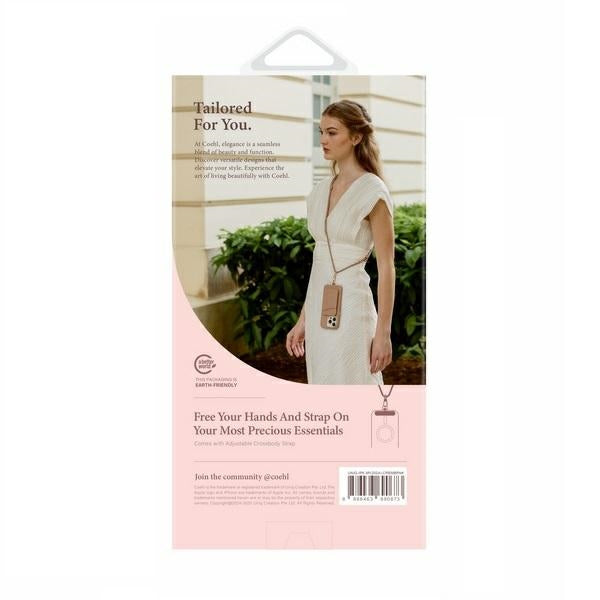 Uniq case Coehl Creme iPhone 16 Pro Max 6.9" Magnetisk opladning pink/ballet pink