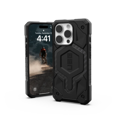 UAG Monarch Pro Case med MagSafe til iPhone 16 Pro - sort