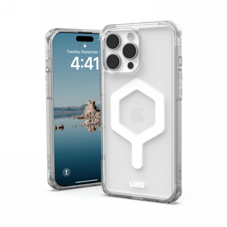 UAG Plyo Magsafe iPhone 16 Pro Max Case - hvid