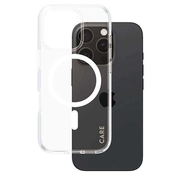 CARE af PanzerGlass Flagship Case iPhone 16 Pro 6.3 sort/sort MagSafe 1346
