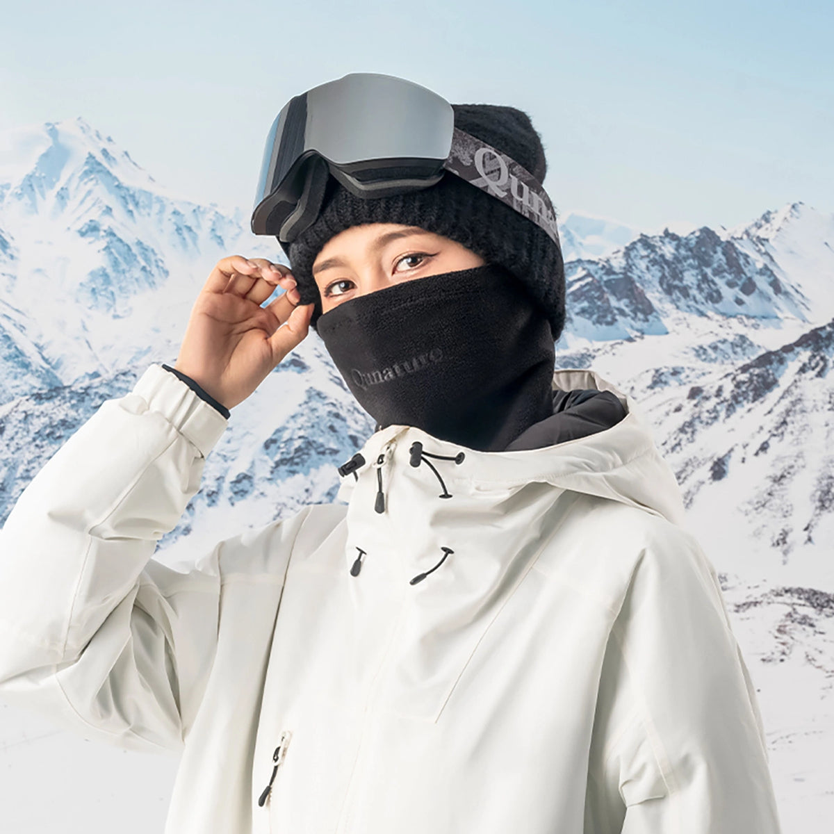 Qunature Oli Ski Halsvarmer Størrelse M - Sort