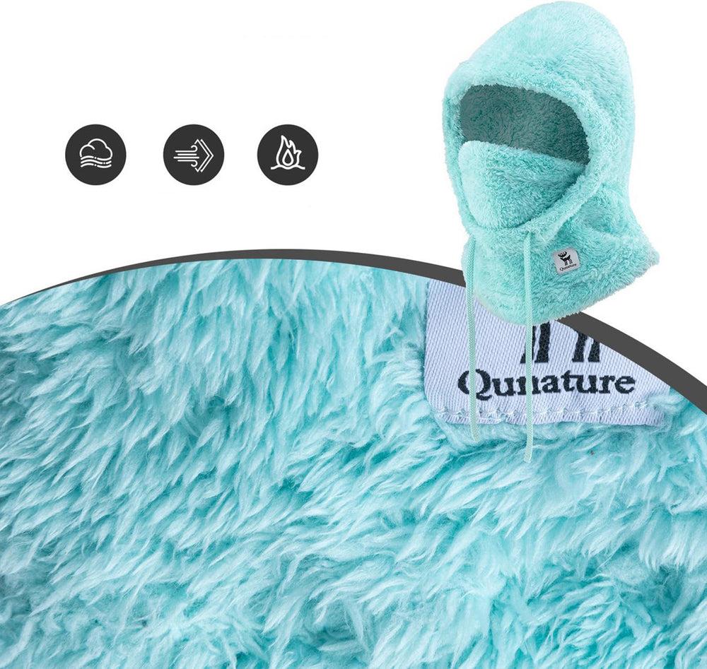 Qunature Arctic Velvet Ski Balaclava størrelse M - Mint