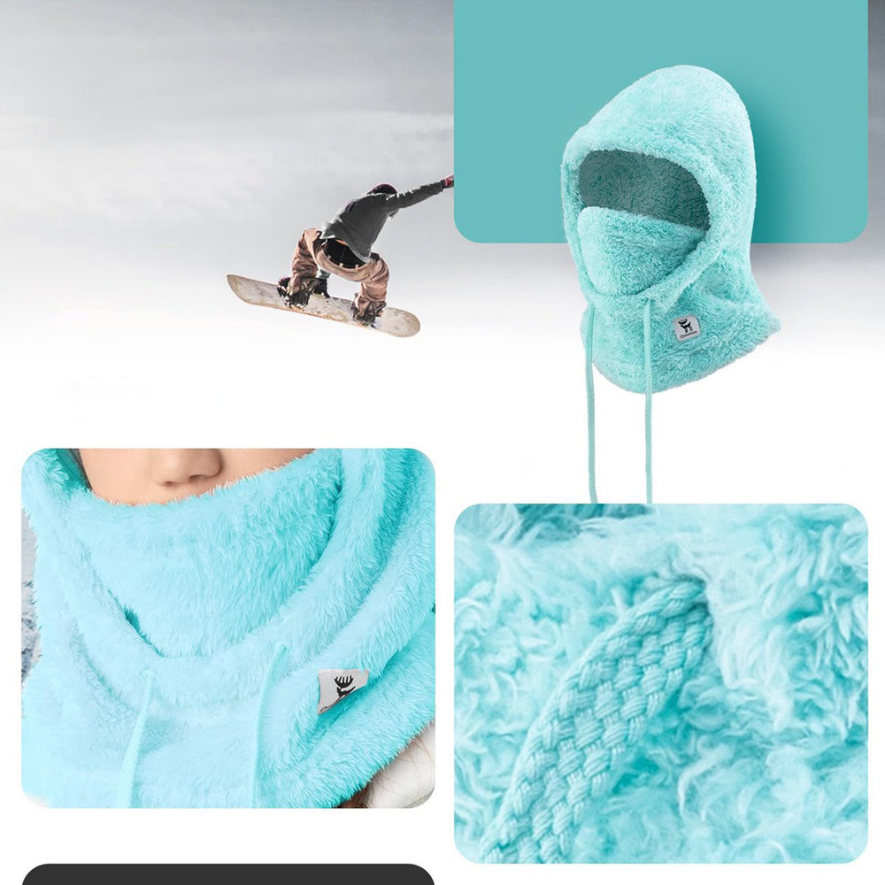 Qunature Arctic Velvet Ski Balaclava størrelse M - Mint