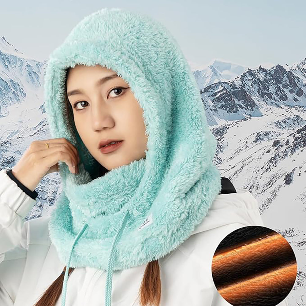 Qunature Arctic Velvet Ski Balaclava størrelse M - Mint