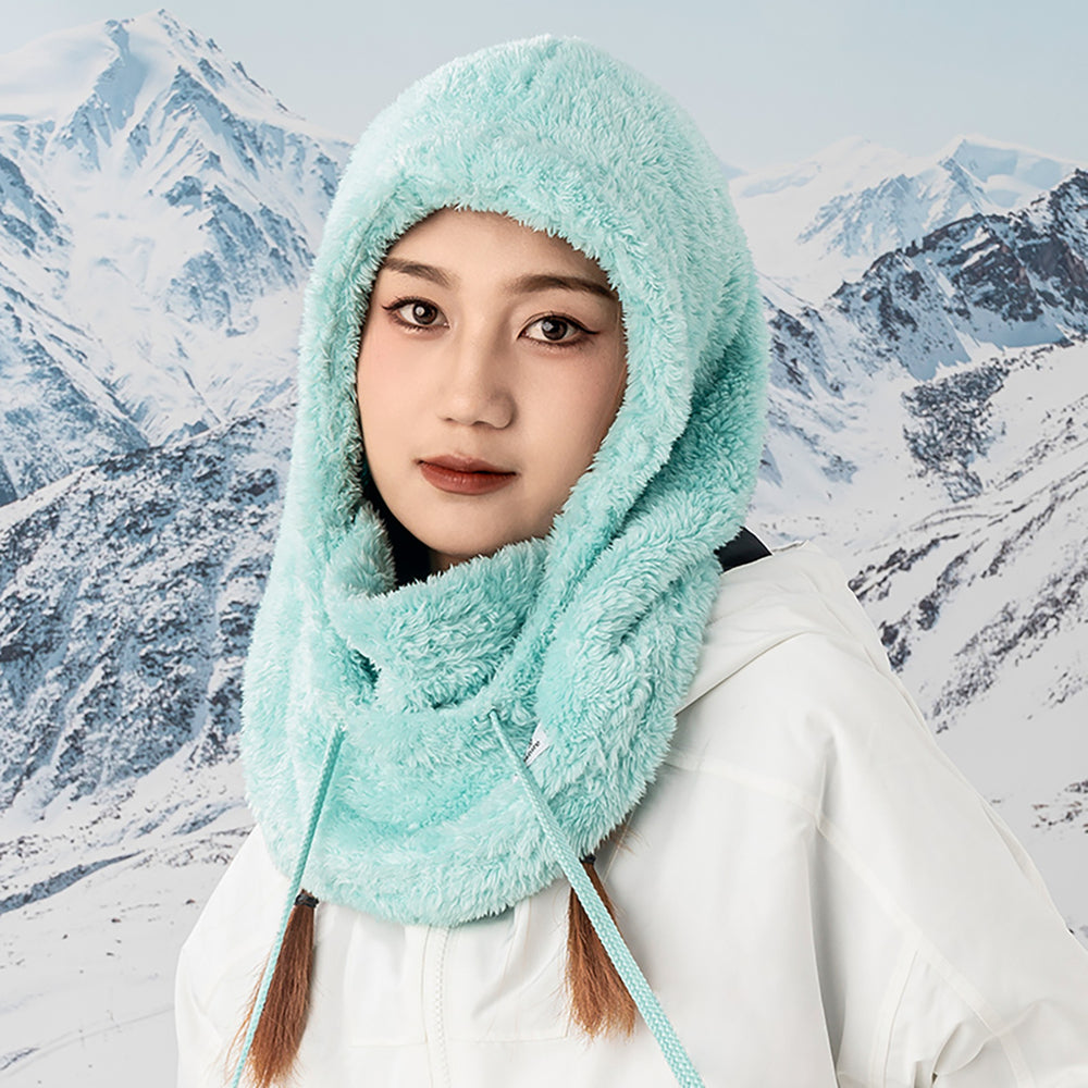 Qunature Arctic Velvet Ski Balaclava størrelse M - Mint