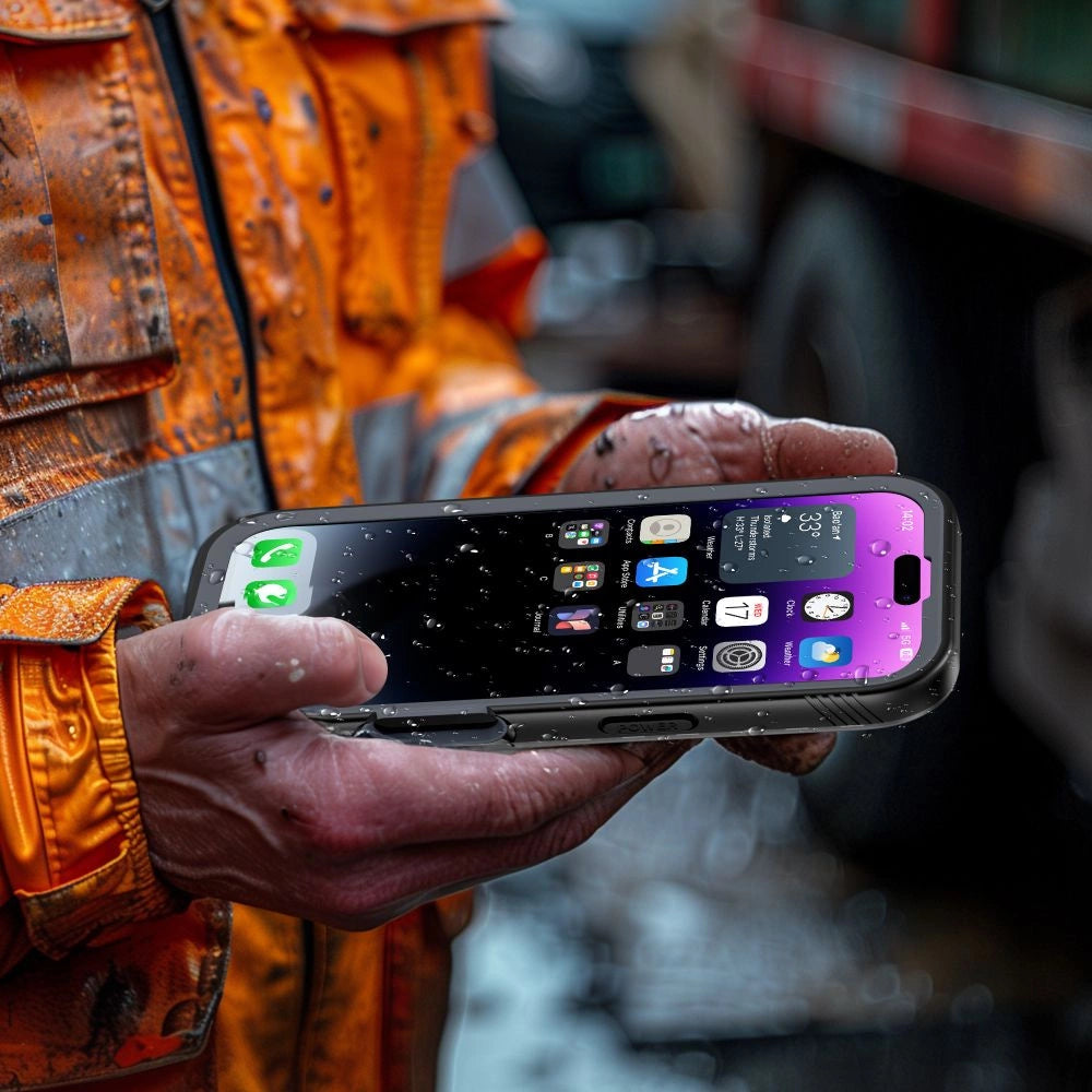 Tech-Protect ShellBox MagSafe IP68 Case til iPhone 16 - sort