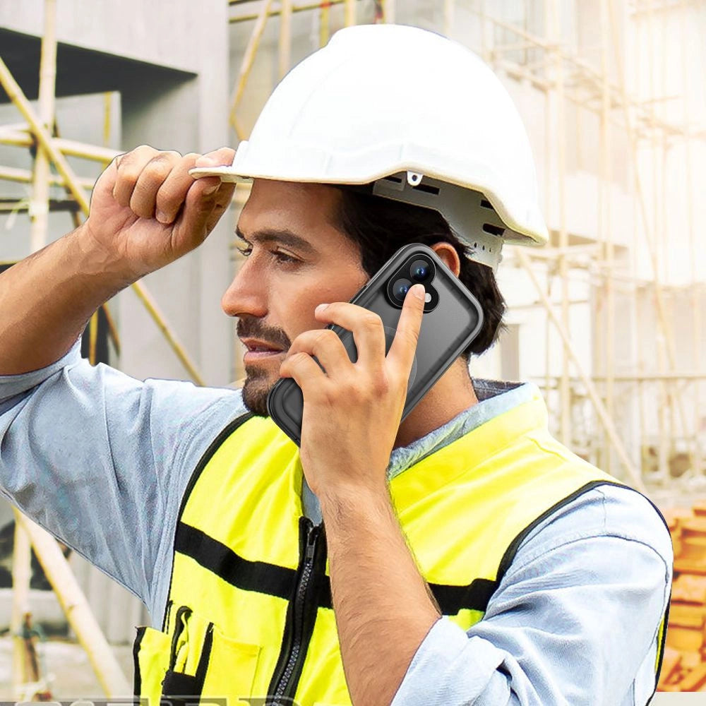 Tech-Protect ShellBox MagSafe IP68 Case til iPhone 16 - sort