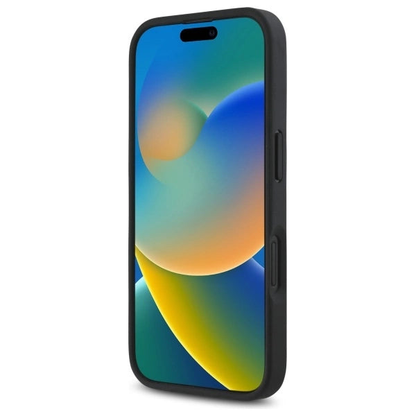 DKNY Repeat Pattern Stack Logo MagSafe iPhone 16 Case - sort