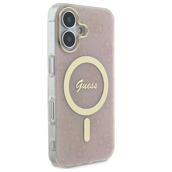 Guess IML 4G MagSafe iPhone 16 Plus-kasse - Pink