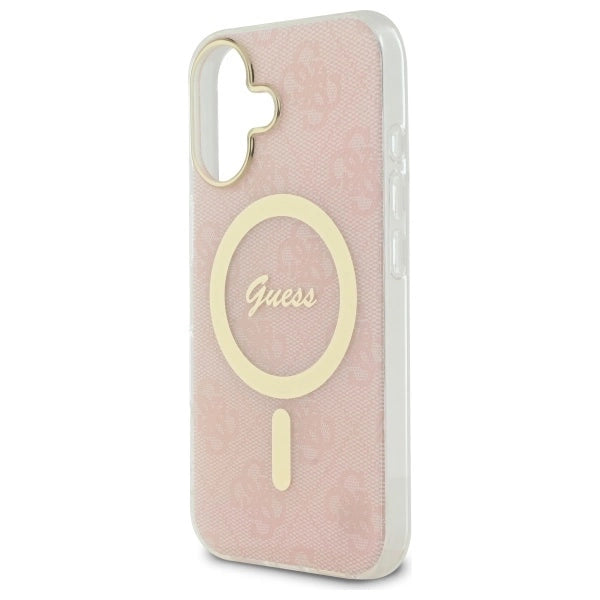 Guess IML 4G MagSafe iPhone 16 Plus-kasse - Pink