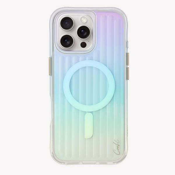 Uniq Coehl Lineær Magnetisk Opladning Case til iPhone 16 Pro Max - Iridescent